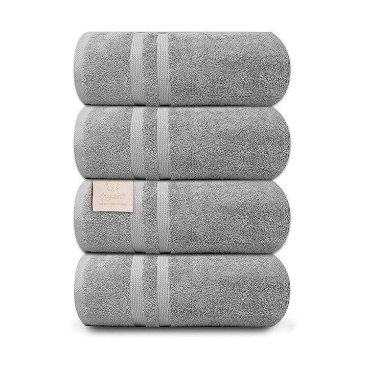 Organix Egyptian Cotton Luxury Bath Towel 500 GSM (Light Grey)