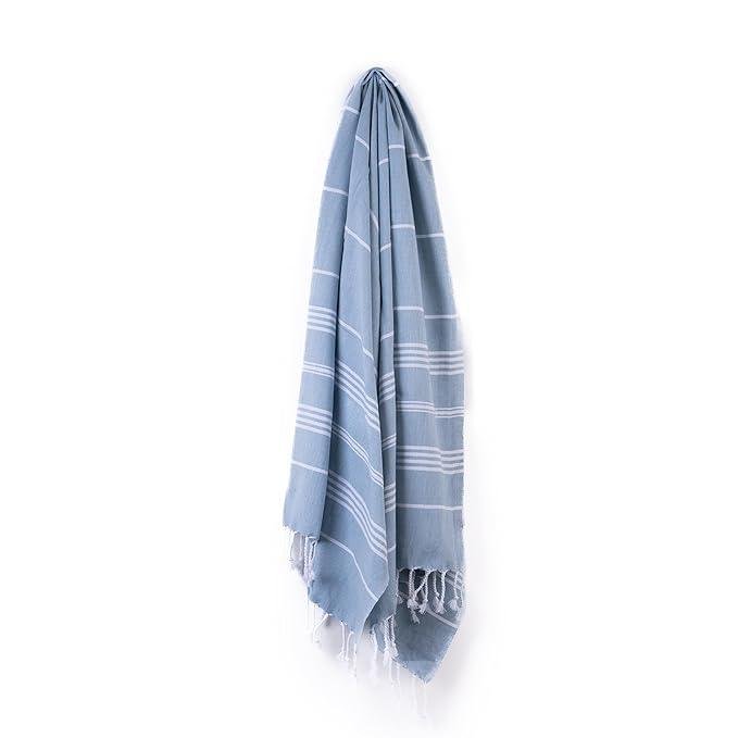 Organix 100% Cotton Turkish Fouta Beach Towel, 24 Pack(12 Pc each color), 28"x60", Sand Free Quick Dry Swim Towel, Extra Large Light Travel Towel for Adults, Soft Durable Absorbent -Orange &a