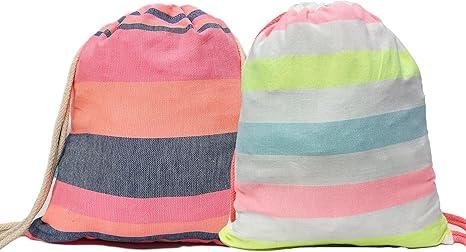 Organix 20 Pieces Drawstring Backpack Bulk, Lightweight Party Bags,Ideal for Birthday Parties, Gym, Beach, Yoga, Picnic, Cotton Cinch Drawstring Backpack Bags